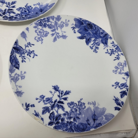Paula Deen Tatnall Street Bluebell Dinner Plate 10 1/2”~Set Of 6 in great shape - Picture 7 of 10